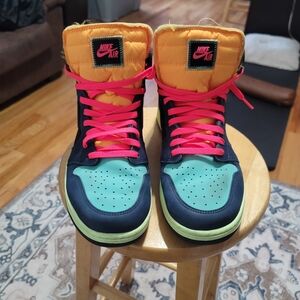 Jordan Athletic Shoes - Navy, Orange, Teal, Pink